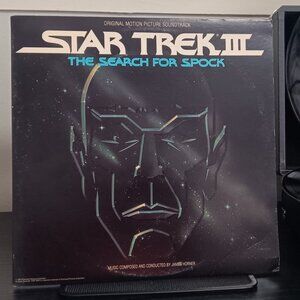 Star Trek The Search For Spock - Original Soundtrack - 2 LP Album - Circa 1984